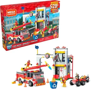 MEGA Construx GLK56 Fire Station, 528 Teile - Bild 1 von 8