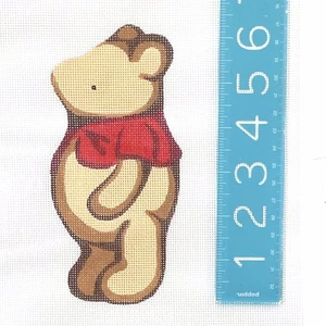 Silbernadel handbemalt Nadelspitze Leinwand Winnie Puuh Bär 6" 18 Stück - Bild 1 von 1