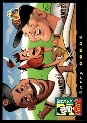 1994 Upper Deck Fun Pack Barry Bonds San Francisco Giants #212 - Image 1 of 2