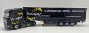 ELIGOR, DAF XG 4x2 con rimorchio 3 assi - Trasporto TEMPO, 1/43,  ELI118373 - Foto 1 di 1