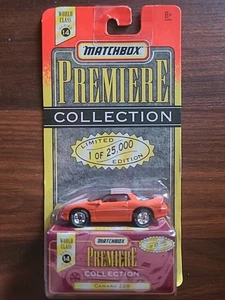 Matchbox Superfast Chevrolet Camaro Z28. rubber tires. Premiere Collection 14 - Picture 1 of 3