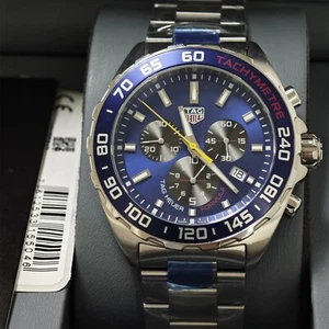 Tag Heuer Formula 1 43mm Mens Watch Red Bull Aston Martin Blue CAZ101AB.BA0842 - Picture 1 of 9