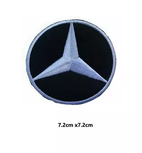 Mercedes Benz Logo Patch Aufnäher Bügelbild Patches Badges Schaden Cover Applikation - Bild 1 von 3