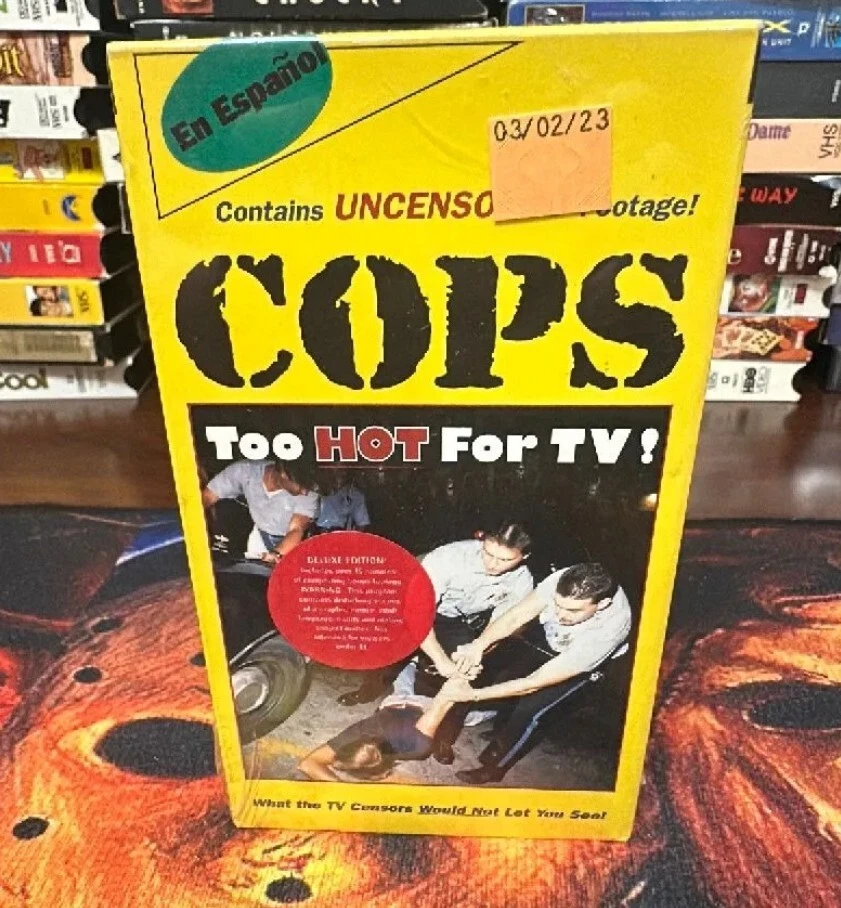 Cops Too Hot For TV Spanish VHS VCR Video Tape Sealed Movie Foto 1 de 1