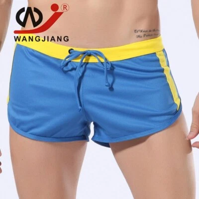 2Pcs Men's Casual Arrow Shorts with Breathable Inner Pouch Underwear - Image 1 of 4
