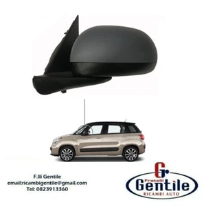 ELEKTRISCHER RÜCKSPIEGEL THERM. LINKS LINKS MIT GRUNDIERUNG FÜR FIAT 500L 2012> - Bild 1 von 1