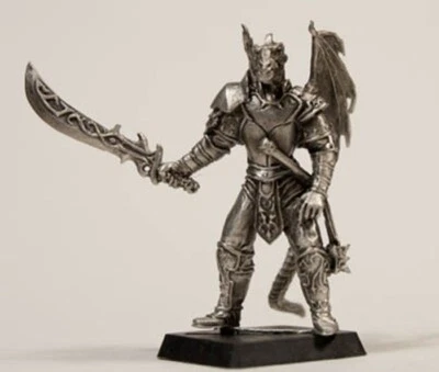 Magnificent Egos Half-Dragon Paladin(龙出生)第五场幻想微型模型 — 第 1/2 张图片