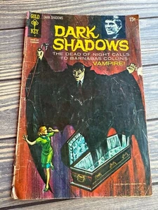 Dark Shadows Comic Book No. 6 Gold Key Vintage 1970 Vampire Barnabas Collins - Picture 1 of 2
