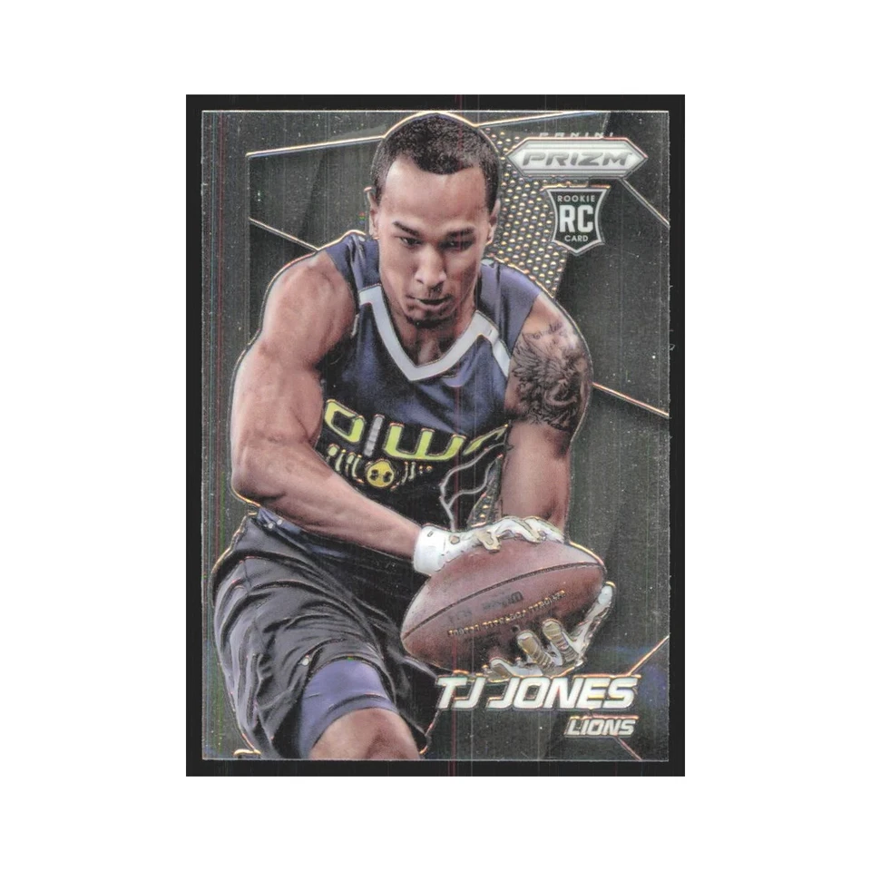 2014 Panini Prizm TJ Jones RC Lions #213 - Image 1 of 3
