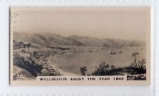 Wills Beautiful NZ Photographic card #35 Wellington about 1845