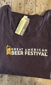 Women’s NWT Great American Beer Festival T-shirt - Craft Brewery Size L Large - Picture 1 of 1