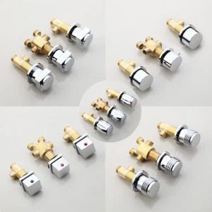 3 Tiradores Parte del grifo Perillas Lavabo Lavabo Bañera Grifo Accesorios - Imagen 1 de 16