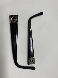 DAKOTA SMITH INDIAN SUN BASKET WEAVE BROWN 135mm TEMPLE ARM PARTS OO05 - Picture 1 of 6