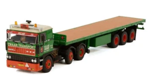for WSI for DAF 3300 6X2 FLAT BED TRAILER CLASSIC-3 AXLE 1:50 Truck Pre-built - Picture 1 of 3
