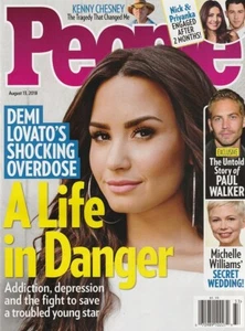 People Aug 13, 2018 DEMI LOVATO-NICK JONAS-PAUL WALKER-ZACHARY QUINTO-K CHESNEY - Picture 1 of 2