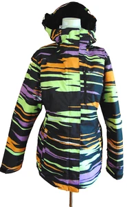 Columbia Nordic Point II Omni Heat Vent Interch 3-1 Damenjacke Tigerstreifen ~ L - Bild 1 von 20