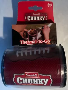 Campbell's Chunky Soup - Football Thermal To Go Mug - 13.5 oz - Brand New - Picture 1 of 2