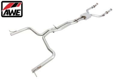 AWE Track Edition Cat-Back Exhaust For 2015-2023 Mercedes-Benz AMG C43/C450/C400 - Image 1 of 4