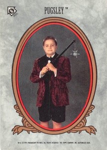 1991 TOPPS MOVIE CARD SERIES: THE ADDAMS FAMILY: STICKER #6 PUGSLEY