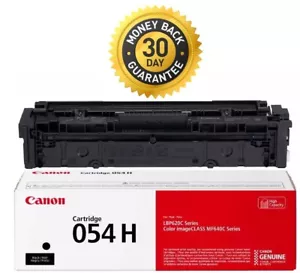 Canon 054 H schwarze Tonerkassette mit hoher Reichweite Original 3028C001 BRANDNEU OPEN BOX - Bild 1 von 5
