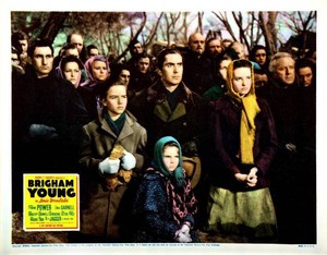 Brigham Young Lobby Card front Dickie Jones Tyrone Power Ann - 1940 Movie Photo