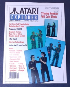 Atari Explorer Magazine: Official Atari Journal: September/ October 1987 - Picture 1 of 18