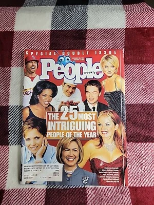 1998 DEC 28-1999 JAN 4 PEOPLE WEEKLY MAGAZINE -25 MOST INTRIGUING PEOPLE Unread  - Image 1 of 4