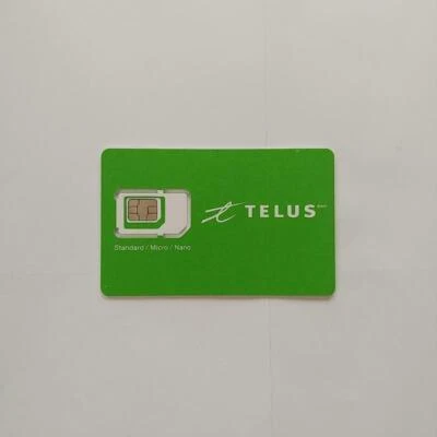 50 Multi SIM Card LTE TELUS  Mobile FREE DLVRY SAME-NEXT DAY-FREE/100%EBAYFEDBK - Image 1 of 2