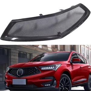 Kit de malla de rejilla de parachoques delantero de fibra de carbono para Acura RDX 2019-2022 - Imagen 1 de 12