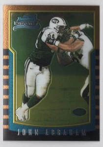 2000 BOWMAN CHROME ROOKIE John Abraham Rookie New York Jets #222 - Picture 1 of 2