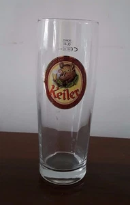 Bicchiere Pinta Birra In Vetro Keiler LT.0,4 da Collezione - Picture 1 of 1