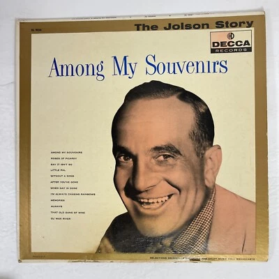 Al Jolson – The Jolson Story - Among My Souvenirs Vinyl, LP 1957 Decca – DL 9050 - Image 1 of 3