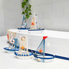 Model Boat Mini Exquisite Wooden Sailing Boat Home Decor Lightweight
