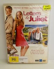 Letters To Juliet - DVD 2010 - Amanda Seyfried Vanessa Redgrave R4 New & Sealed