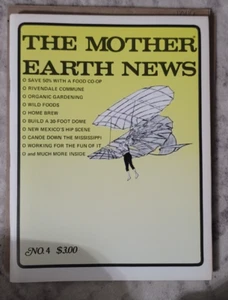 1970 The Mother Earth News Magazine #4: Food Co-op/Rivendale Commune (JM19 - Imagen 1 de 2