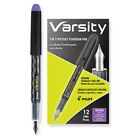 90008 Pilot Varsity Disposable Fountain Pen, Medium Point, Purple, Pack of 12