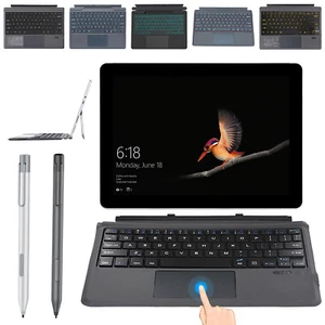 Wireless Backlit Keyboard Touchpad w/Stylus Pen For Microsoft Surface Pro10/9/8 - Picture 1 of 26