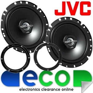 JVC 17cm 600 Watts 2 Way Front Door Car Speakers & Brackets For VW Polo 9N-01-05 - Picture 1 of 1