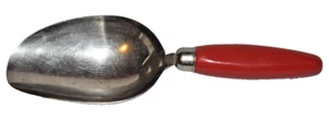 Vintage A & J Androck Level Full 1/4 Cup Measuring Scoop Red Wood Handle - Picture 1 of 3