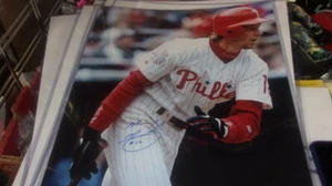 Mickey Morandini Philadelphia Phillies Signed 16x20 COA 2 - Picture 1 of 1