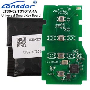 Lonsdor LT30-02 for TOYOTA 4A-AA Universal Smart Key Board Work with K518 PRO - Picture 1 of 7