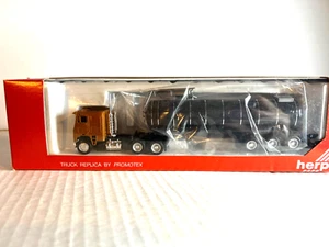 HERPA #6353 Freightliner 10 Whl. Cab w/Tri-Axle Chemical Tank Trailer 1:87 - Picture 1 of 1