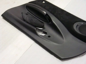 2001 PORSCHE CARRERA4 AWD 911 OEM RIGHT PASSENGER INTERIOR DOOR PANEL BLACK 2 - Picture 1 of 12