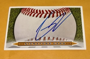 Josh Fuentes SIGNED 3x5 Signature Card Auto Colorado Rockies 2019 MLB Debut - Picture 1 of 2