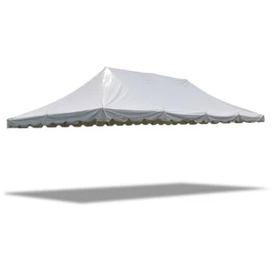 Ersatzstange Zelt Baldachin Top 20x40 weiße Abdeckung Veranstaltung Hochzeit Party Pavillon - Bild 1 von 3