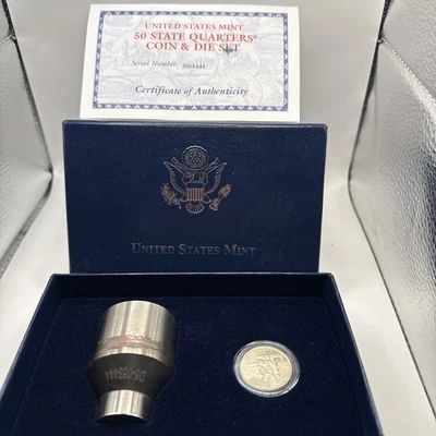 2005 U.S. Mint 50 State Quarters Coin And Die Set with OGP & COA California - Image 1 of 4