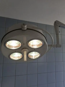 OP Deckenlampe, Hanaulux Modell "Hamburg", 4-strahlig Halogen - Bild 1 von 4