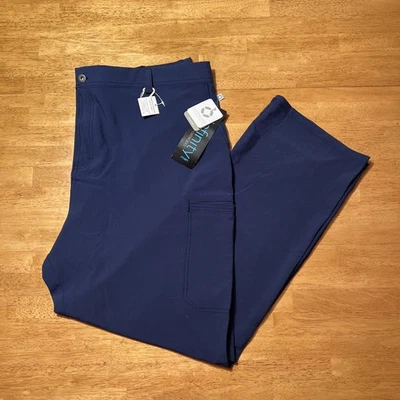 Infinity Cherokee Mens Scrub Pants Modern Athletic Fit CK200A Navy Size 2XL New - Image 1 of 4