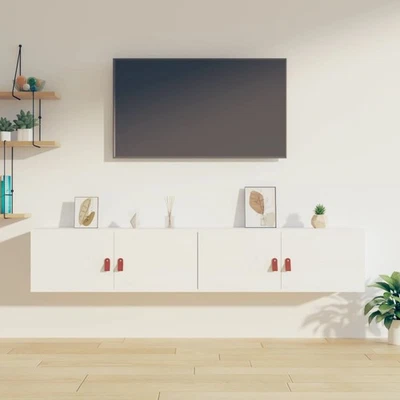 Armario de Pared Mueble Colgante Estante Flotante Madera Maciza de Pino vidaXL - Imagen 1 de 4