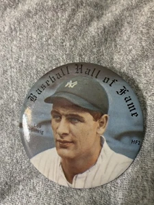 spilla vintage lou gehrig pinback - Foto 1 di 2